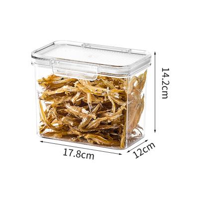 China Kitchen Reusable Transparent Plastic Keeper Freshness Keeping Hot Sale Food Containers Airtight Boxes for sale