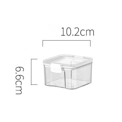 China Freshness Preservation Airtight Plastic Food Cereal Kitchen Organizers Dry Food Storage Containers Sets for sale