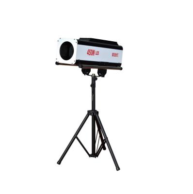 China High End Fashion LED450 RGB Follow Spot Light Portable Wedding Stage Light Supplier 900*230*230mm for sale