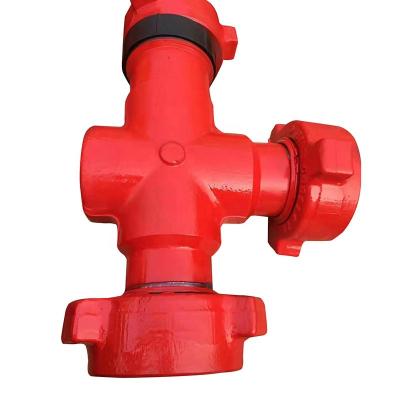 China Oilfield API Standard Integral Fittings FMC Integral Pipe Fittings Union Tees for sale