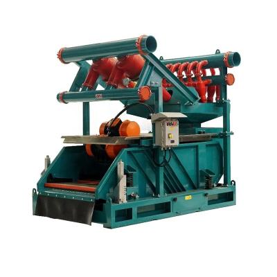 China Large Capacity Drilling Mud Cleaner 1250kg Weight Fast Processing Speed ​​For Oilfield Well Drilling for sale