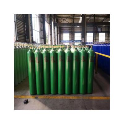 China Storage Pressure Vessel 47L 150bar 5.4mm High Pressure Vessel ISO9809 Seamless Steel Hydrogen H2 Gas Cylinder for sale