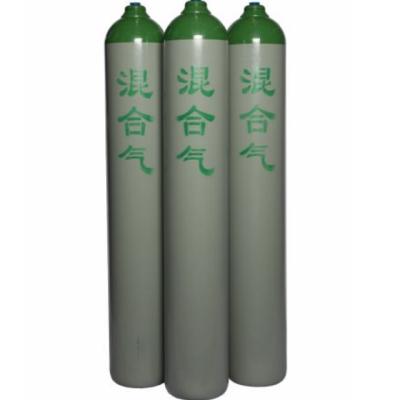 China Storage Pressure Vessel 47L 150bar High Pressure Vessel Seamless Mixing Steel Industrial Gas Cylinder for sale