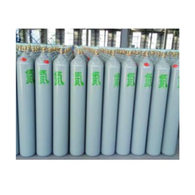 China Medical Industrial Gas Argon ISO Tped Seamless Steel Portable Gas Cylinder 10L 140mm for sale