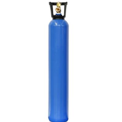 China Medical Industrial Gas Argon ISO Tped Seamless Steel Portable Gas Cylinder 15L 159mm for sale