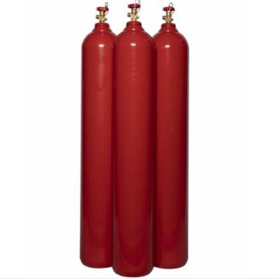 China ISO Tped Medical High Pressure Vessel Gas 50L 150bar Carbon Dioxide Seamless Steel Gas Cylinder for sale