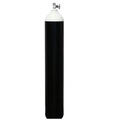 China Gas 40L 150bar 5.7mm Seamless Steel Nitrogen N2 Medical Industrial Gas Cylinder for sale