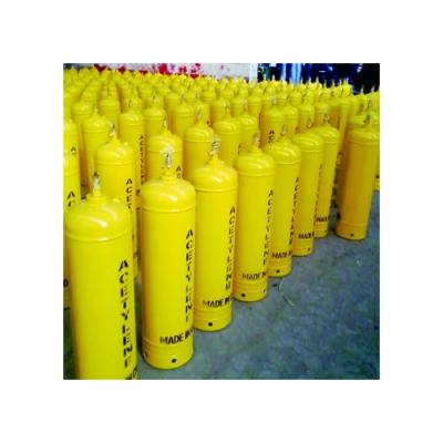 China Gas 40L ISO3807 GB16388 Liquefied Industrial Use Acetylene Welding Cutting Cylinder for sale