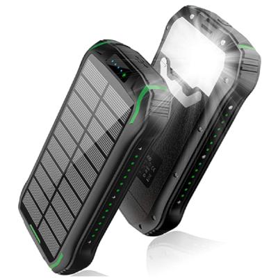 Chine Fast Charging Support Passed CE ROHS PSE IEC62133 Wireless Charging Solar Charger Power Bank 30000mah Good Price From Factory à vendre