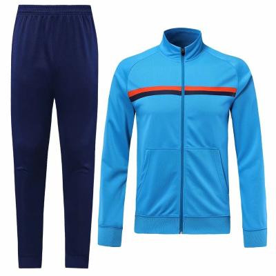 China 2019 2020 new empty soccer training jackets football tracksuit chandal customs long jacket pants for sale