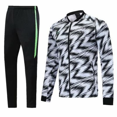 China 2018 Long Jackets Football Training Tracksuit Soccer Jacket Pants Chandal for sale