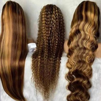 China 100% Virgin Remy Hair T 13X6X1 Lace Front Wig Dark Brown Good Thickness And Small Loose Wave Short Hair LKswiss Lace Front Wig for sale