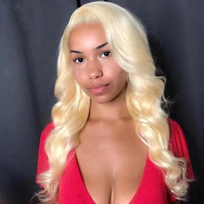 China Good Thickness And Small Indian Short Hair LK Thick Curly Blonde Hair Lace Wig Supplier,Swiss 613 Remy Hair Women'S Lace Wig Pre-Pull 13x6 for sale