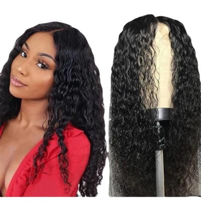 China Good Thickness And Small Original Swiss Malaysian African Swiss Lace Wig Ladies Short Hair LK Virgin Hair HD Full Lace Wig Black Curly Hair Wig for sale