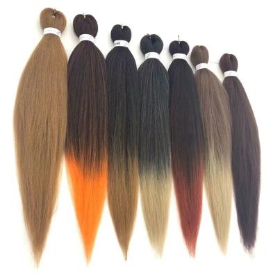 China 100% High Temperature Fiber LK 24 Inch Jumbo Synthetic African Braiding Hair Extensions 90g Ombre Expression Hair for sale