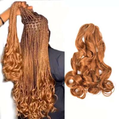 China LKs own brand crochet hair 24 inch long super braided hydrowave hair bundle synthetic hair extension H-122 for sale