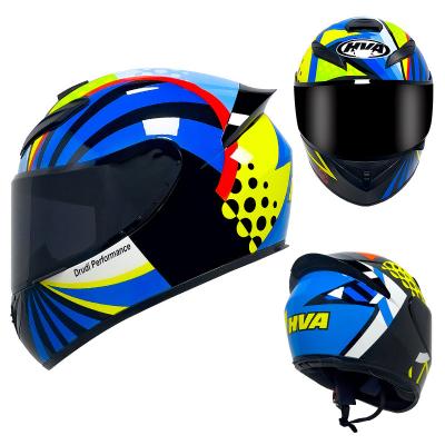 China Electric Bike/Motorcycle/Skate/Winter Wholesale DOT motorcycle fashion full face motorcycle helmet Racing off-road helmet for sale