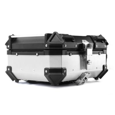 China Waterproof 25L Top box for motorcycle aluminum motorcycle tail boxes top box for motorcycle for sale