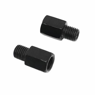 China Iron Universal Black E-bicycle Motorcycle rearview Mirror conversion screw for sale