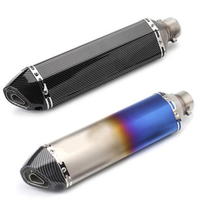 China Aluminum Alloy/Stainless steel Hot Selling Carbon Fiber Ak Exhaust Escape Pipe Motorcycle Muffler Escapamento For Ducati Yamaha kawasaki Honda Suzuki KTM BMW for sale