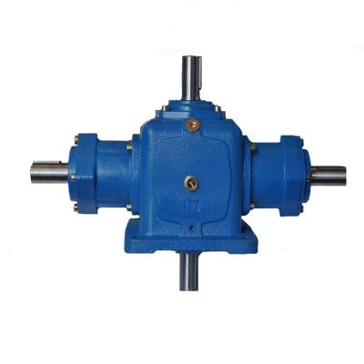 China Hotels 1 to1, 2 to1, 3 to 1 Ratio T Series Right Angle Small Gearboxes for sale