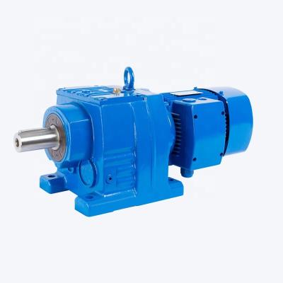 China Hotels China R Series Helical Gear Motor Reductor for sale