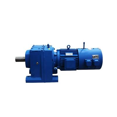 China Hotels R Series AC Small Gear Helical Motor Transmission Gearbox for sale