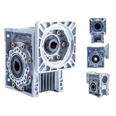 China Building material stores worm gear reducer boxes with aluminum alloy material gear box for sale