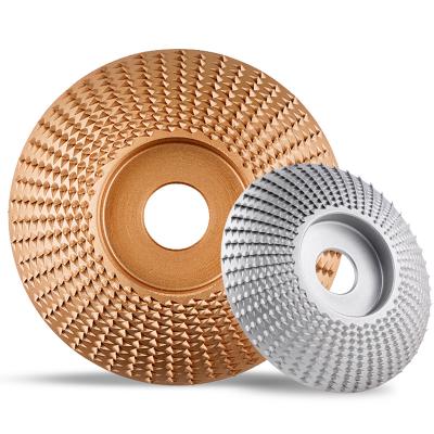 China 100mm Aluminum Carbide Wood Sharping Fast Sanding Disc For Angle Grinder Grinding Wheel for sale