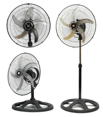 China Hotel 3in1 Stand Fan 18 Inch With 360 Degree Swing Pedestal Fan Ventilador Floor Fan for sale