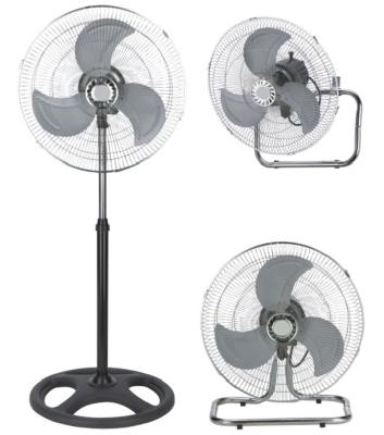 China 3 in 1 Hot Sale USSF-724 Home Appliance Ventiladores De Pie Royal Fans COC/GCC/GMARK 3 in 1 Rack Fans for sale