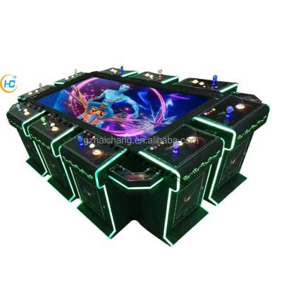 China 10 Player Catching Fish Game Table Amusement Fish Game Table Gambling Te koop