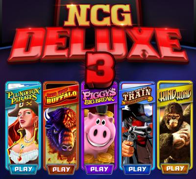 China NCG DELUXE 3 Slot Machine Game Kit Banilla PC Game Board 5 In 1 for sale