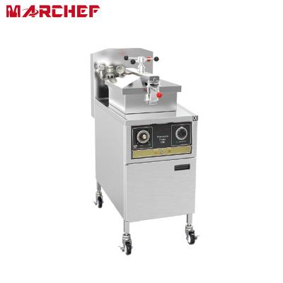 China Hotels CE Standing Gas Stainless Steel Chicken Pressure Fryer Commercial Deep Fryer Machine for sale