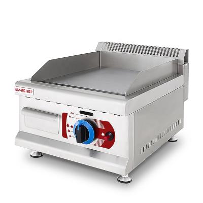 China New Hotels Full Smooth Hot Plate Gas Grill For Commercial Catering Equipment for sale