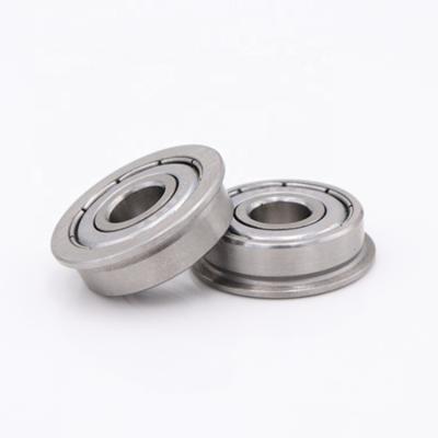 China Motor Deep Groove Ball Bearing F6901ZZ Stainless Steel Flange Bearing for sale