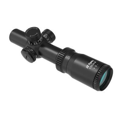 China JZ 1-5x24 IR Riflescope Image Optic Infrared Edgeless Return To Riflescope Null Square For Hunting Tactical Rifle Scope OEM Is Welcome 1-5x24 IR for sale