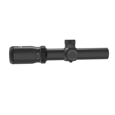 China Wholesale 1-6X24 Aluminum Alloy IR Illuminated Red Scope Telescopic Sight Weapons Air Guns Long Range Riflescope For Hunting OEM is welcome for sale