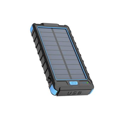 China Wholesale 10000mah 20000mah Solar Power Portable Wireless Smart Phone/Ipad/Camera/GPS Outdoor Factory Waterproof Solar Charger Power Bank for sale