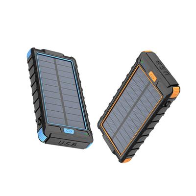 China Smart/Ipad/Camera/GPS Phone Tending Products Rechargeable Battery Solar Power Bank 10000 Mah Portable Outdoor Power Bank For Smartphone for sale