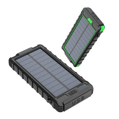 China High Quality Fast Charging Portable Mobile Bank 20000mah Solar Power Cellphone Smart/Usb Phone Charger Ipad/Camera/GPS Powerbank 10000mah for sale