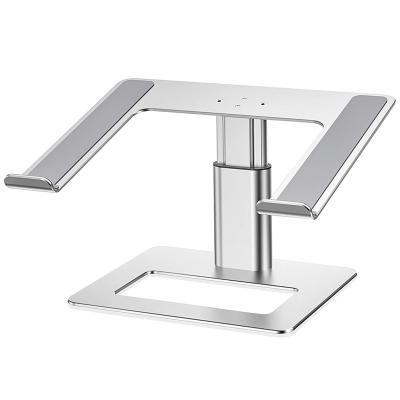 China (Size) Adjustable Aluminum Laptop Stand, Ergonomic Adjustable Notebook Stand, Riser Stand Computer Stand for sale