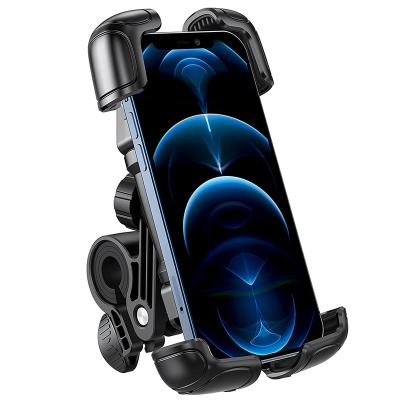 China Adjustable Phone Mount Holder Adjustable Bike Bicycle Frames Mobile Mount For Bike For 4.7-6.8 Inch Devices for sale