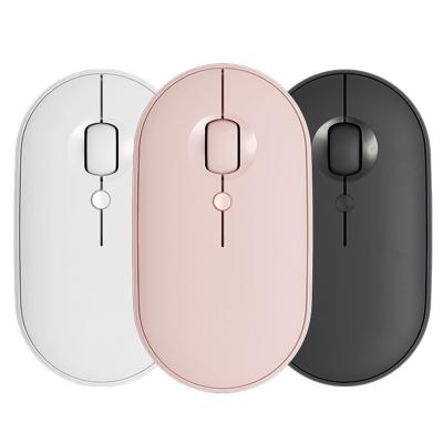 China 3D Super Slim Wireless Mouse Mini Wireless Optical Mouse 2.4G Ultra Thin Wireless Mouse Laptop Computer 3 DPI Adjustable for sale