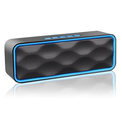 China Best-selling 10W Mini BT Rechargeable Portable Wireless Speaker Portable Wireless Speaker 6 Hours Playtime for sale