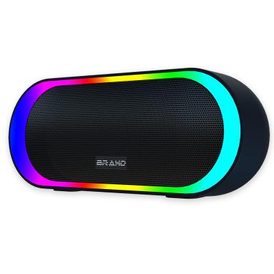 China No Speaker With RGB Lights Portable Wireless Speaker With Stereo Loud Noise 5W Wireless Portable BT Speaker for sale