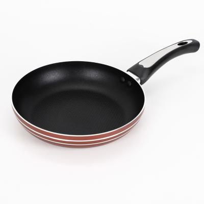 China Viable Factory Supply Home Direct Omelette Fried Steak Aluminum Non Stick Frying Pan Cookware for sale