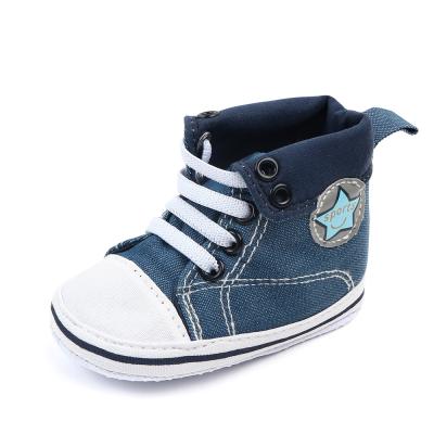 China Anti-odor New Arrival Canvas Baby Boy Shoes Toddler Kids Shoes for sale