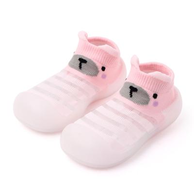 China Anti-Smell Summer Mesh Breathable Toddler Baby Kids Shoes Floor Socks Shoes for sale