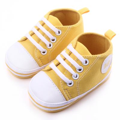 China Lightweight New Arrival High Quality Prewalker Toddler Hard Sole Rubber Baby Shoes for sale